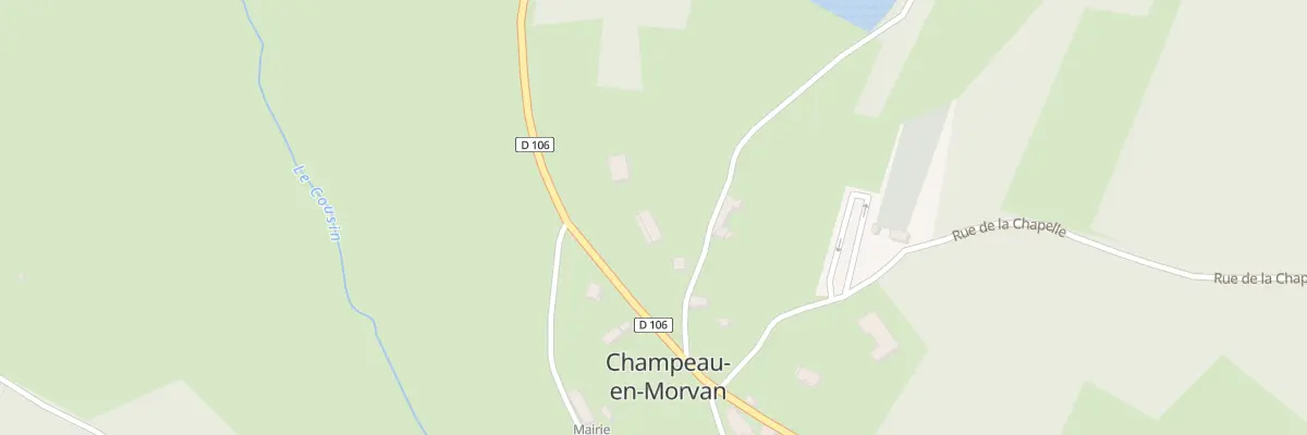 Plan du 3 Imp Courtil Colas à Champeau-en-Morvan