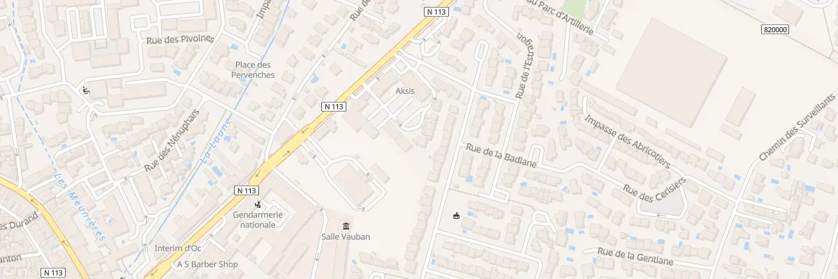 Plan du 81 Rue de l’Ancienne Cave à Lunel