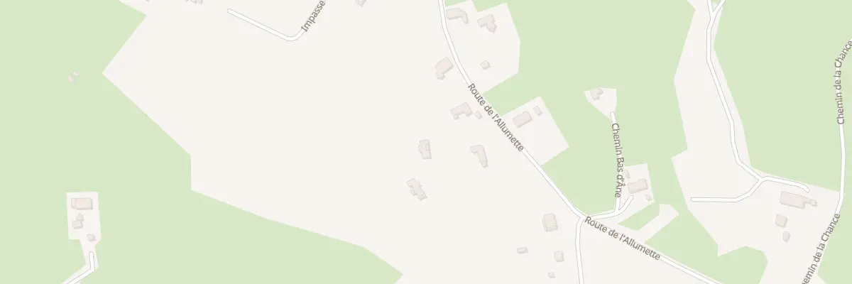 Plan du 1131 Rte de l’Allumette à Perreux