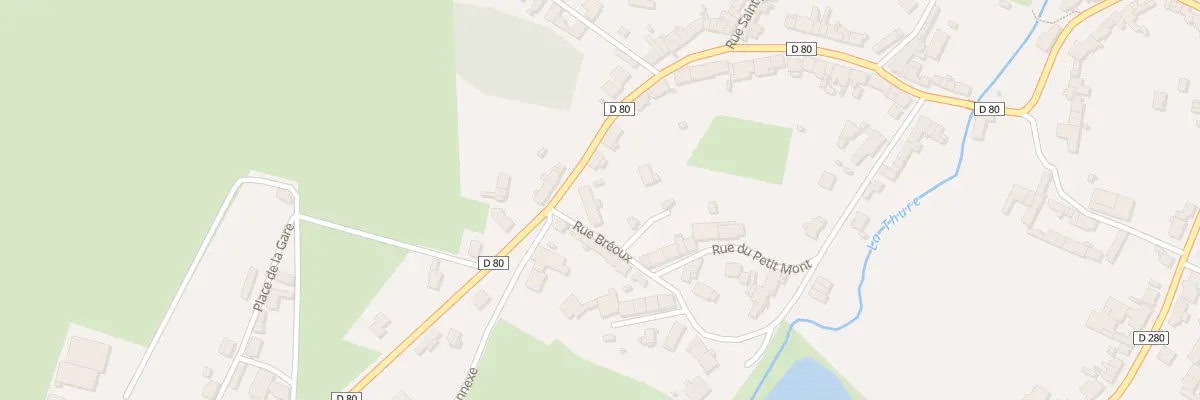 Plan du 18 Rue de la Gare à Cousolre