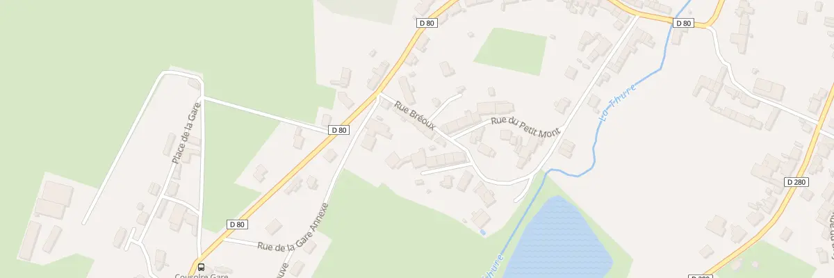 Plan du 42 Rue Breoux à Cousolre
