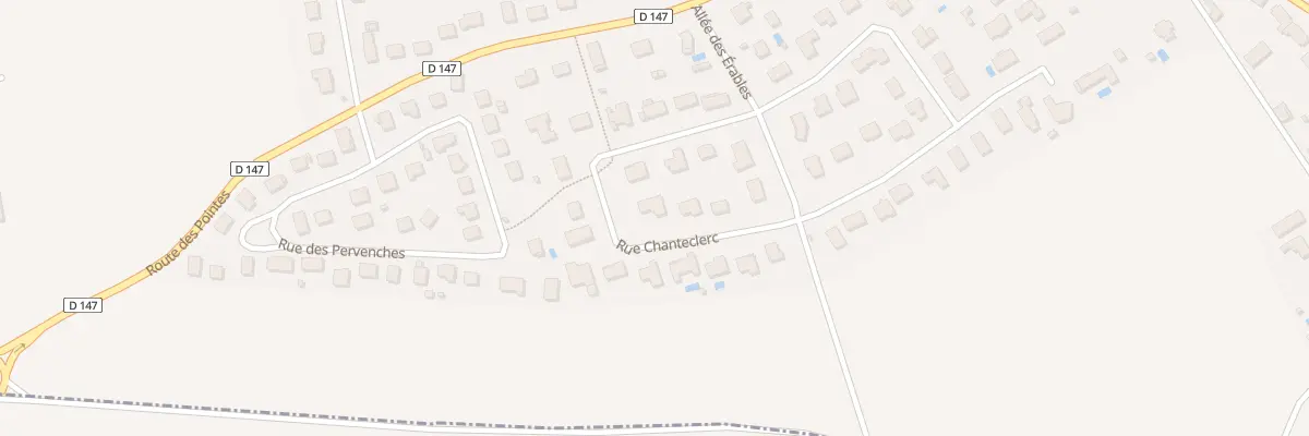 Plan du 10 Rue Chanteclerc à Villechétif