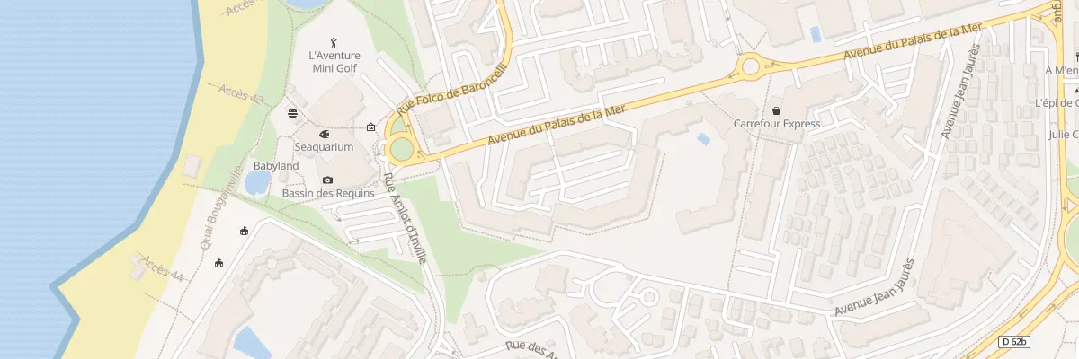 Plan du 503 Av du Palais de la Mer au Grau-du-Roi