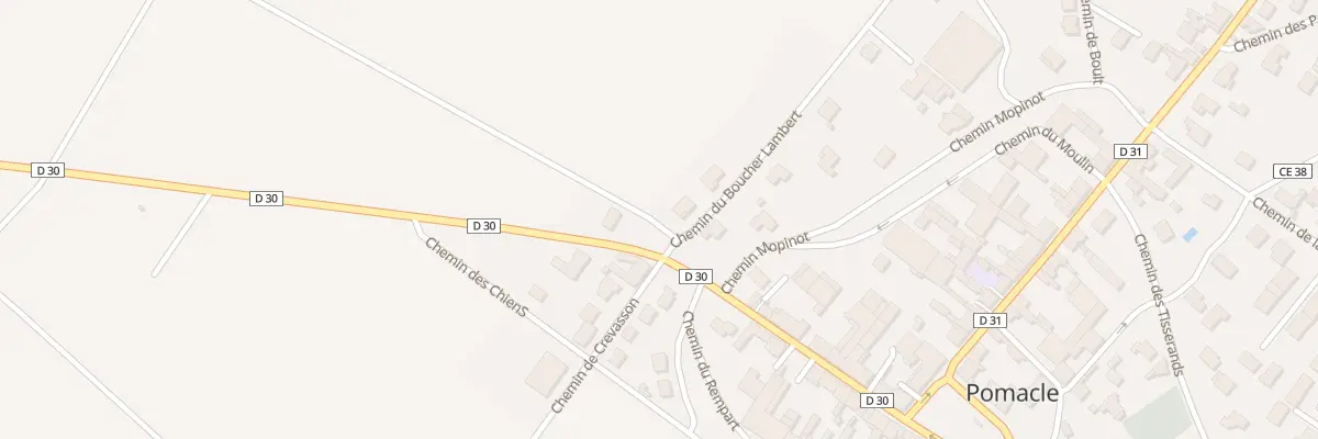 Plan du 1 Che du Boucher Lambert à Pomacle