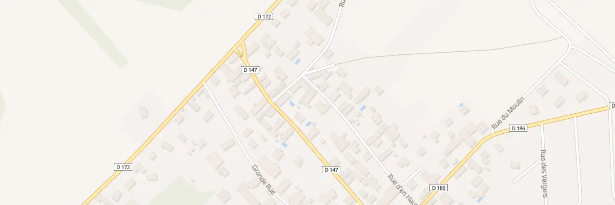 Plan du 1 Rue d’En Haut à Villechétif
