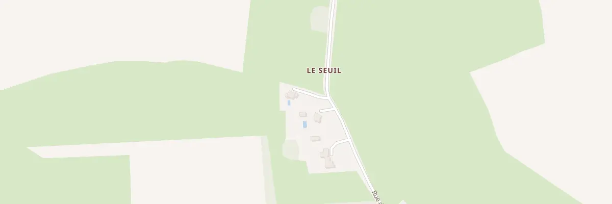 Plan du 13 Rue du Seuil à Volesvres