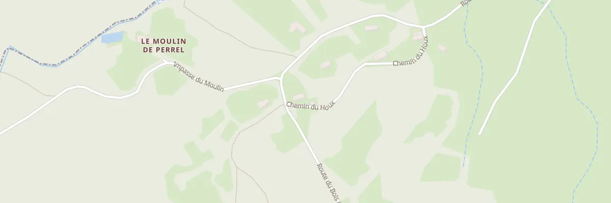 Plan du 280 Che du Houx à Araules
