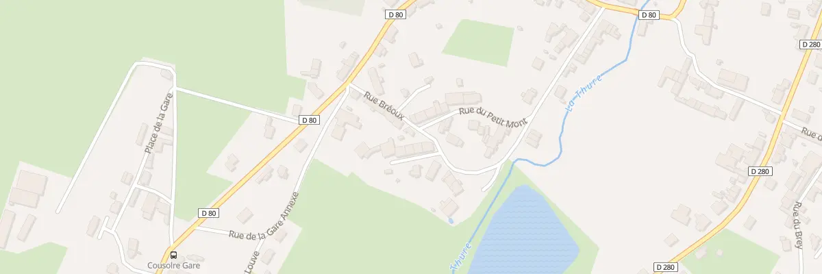 Plan du 40 Rue Breoux à Cousolre