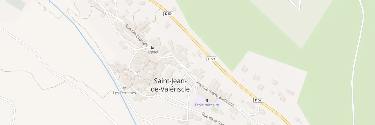 Plan du 1 Av Pierre Barberan à Saint-Jean-de-Valériscle
