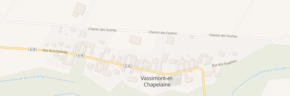 Plan du 17 Rue de la Nativité à Vassimont-et-Chapelaine
