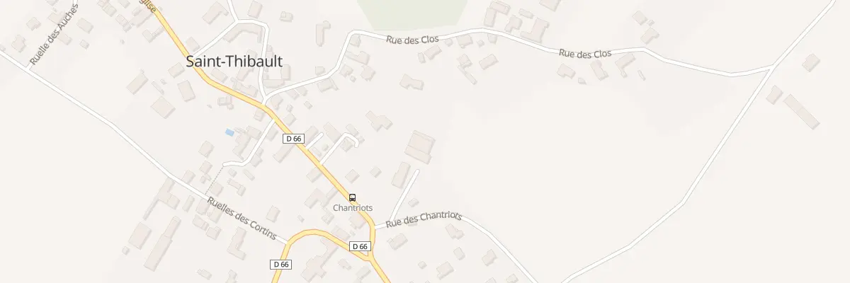 Plan du 1 Che des Chantriots à Saint-Thibault