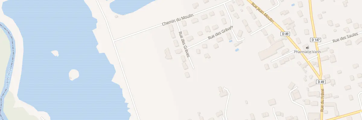 Plan du 30 Rue des Grèves à Verrières