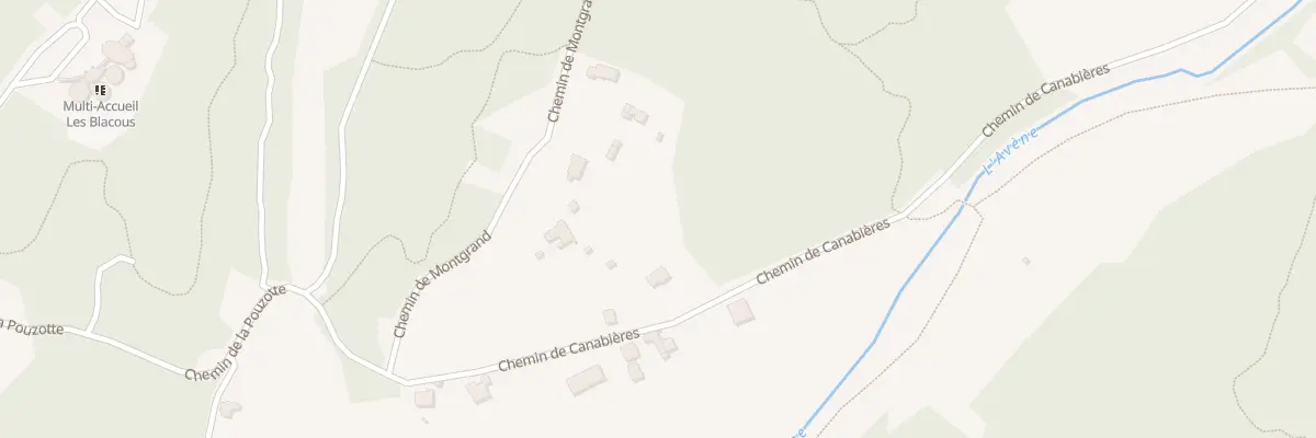 Plan du 26 Che de Canabières à Saint-Privat-des-Vieux