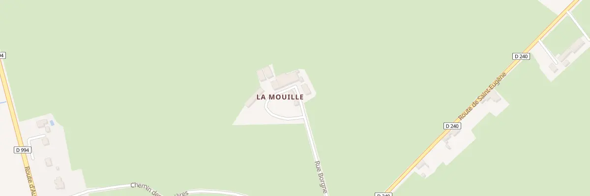 Plan du 50 Rue Borgne à Toulon-sur-Arroux