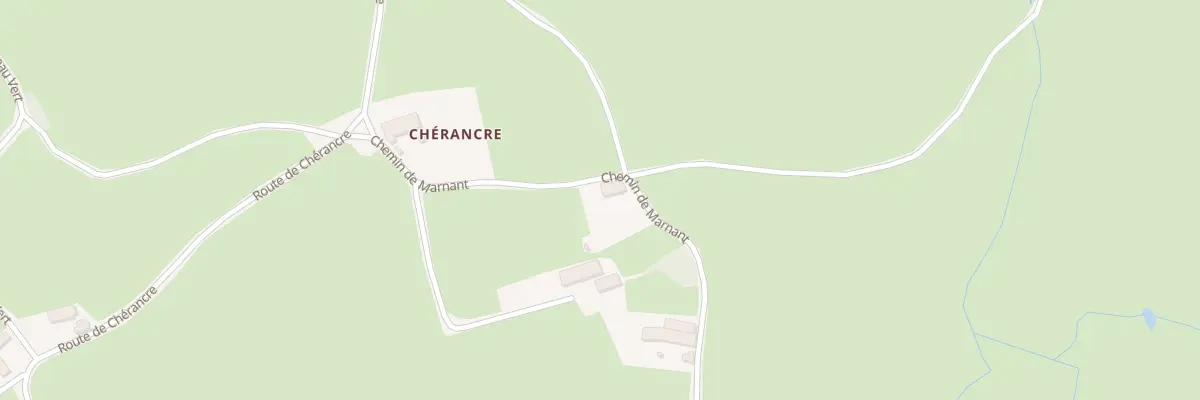 Plan du 5027 Cherancre à Saint-Didier-en-Brionnais