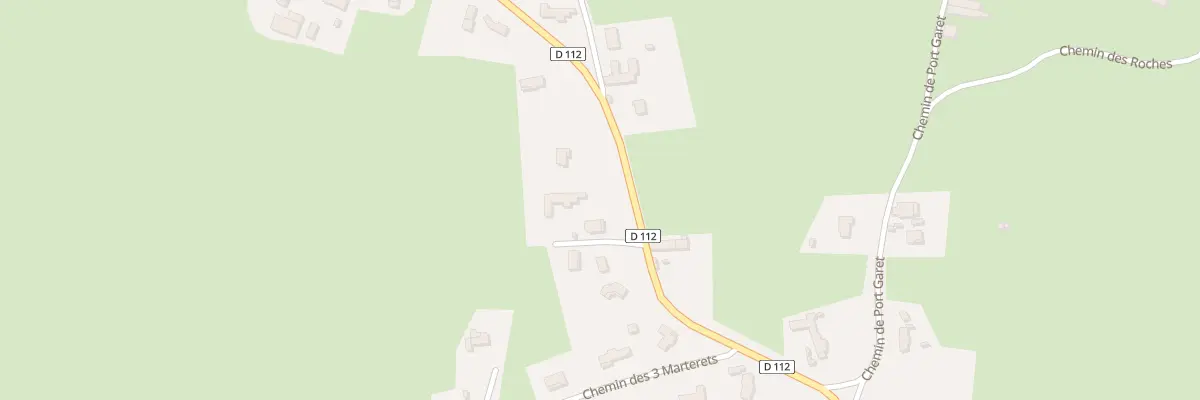 Plan du 105 Rte de St Georges de Baroille à Nervieux