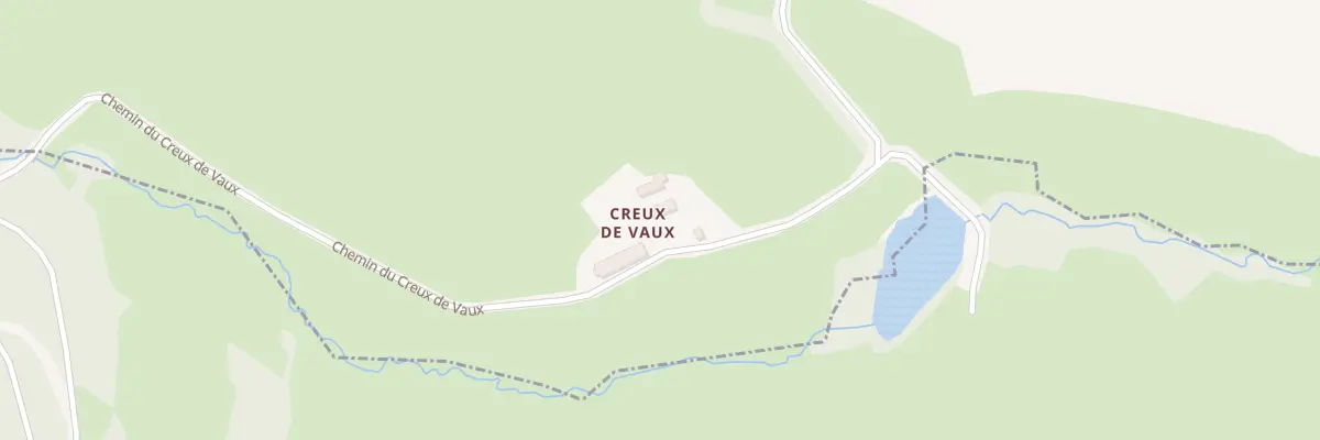 Plan du 3 Che du Creux de Vaux à Étang-sur-Arroux