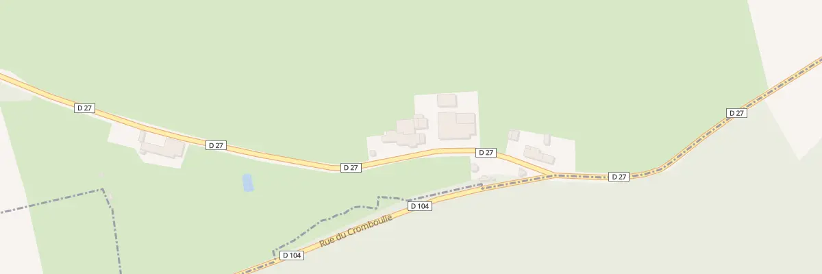 Plan du 2449 La Motte à Beaurieux