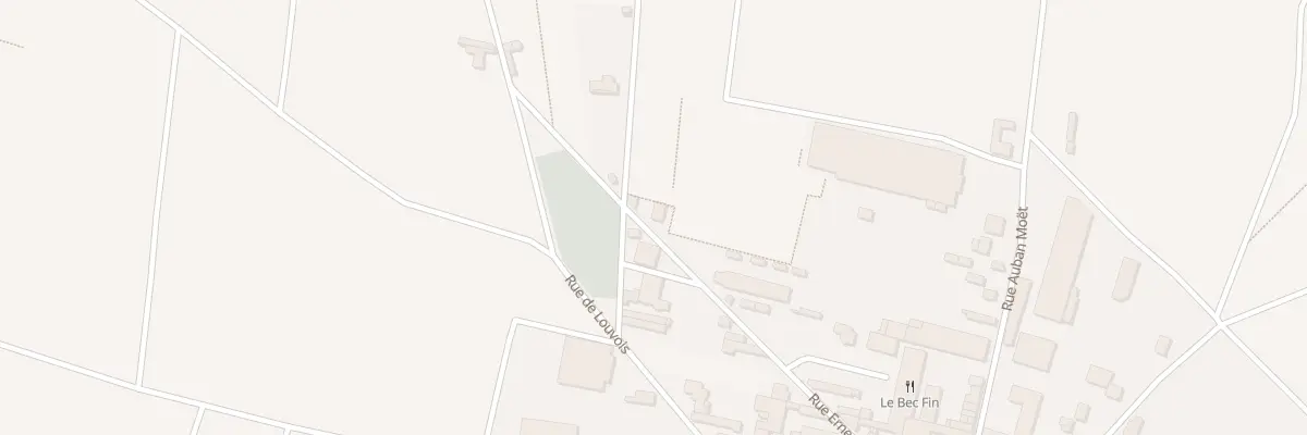 Plan du 28 Rue Ernest Irroy à Bouzy