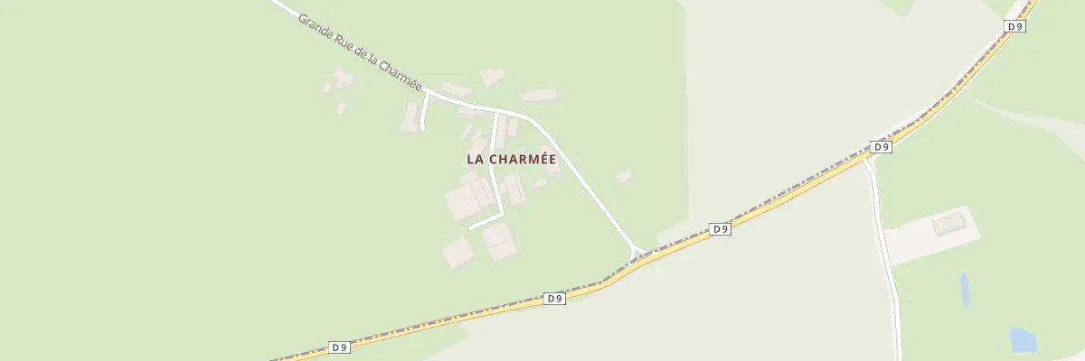 Plan du 1 Grande Rue de la Charmee à Montberthault