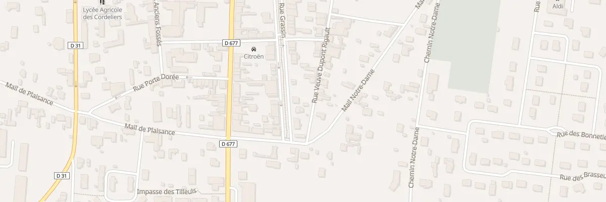 Plan du 51 Rue Grassin à Arcis-sur-Aube
