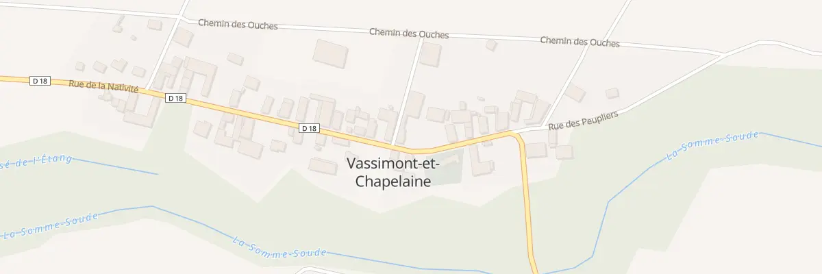 Plan du 9 Rue de la Nativité à Vassimont-et-Chapelaine