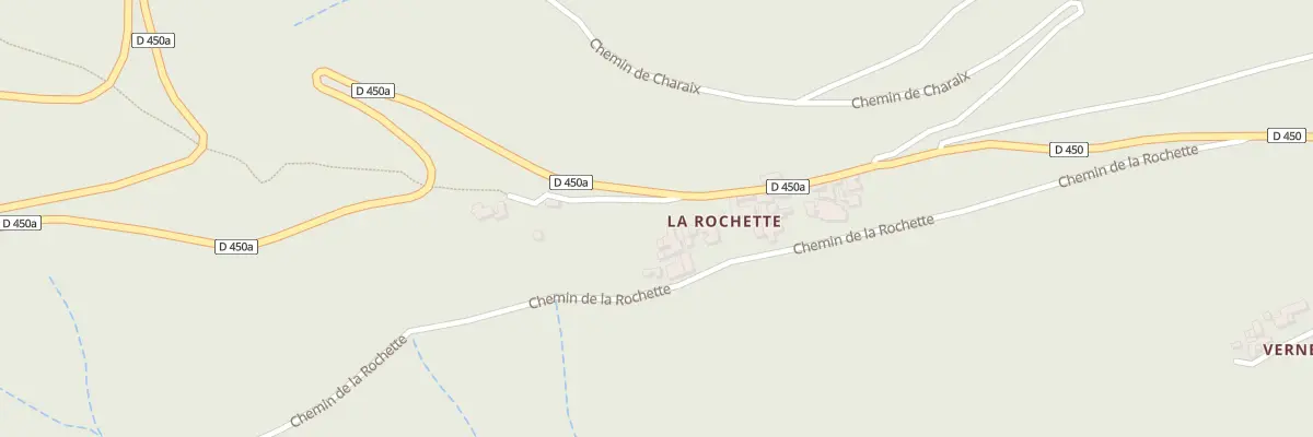 Plan du 6124 La Rochette à Saint-André-Lachamp