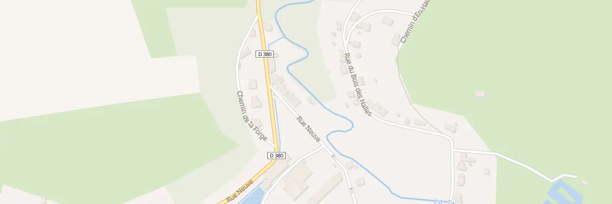 Plan du 6 Rue Neuve à Cousolre
