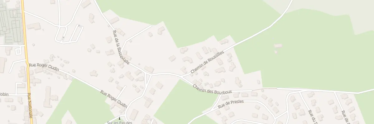 Plan du 100 Che de Roussilles à Saint-Maurice-de-Lignon