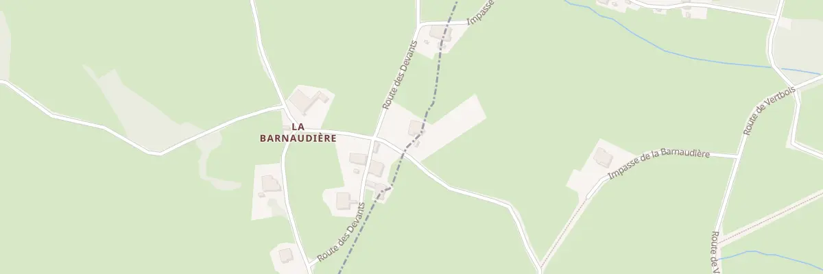 Plan du 1351 Rte de la Barnaudiere à Fleury-la-Montagne