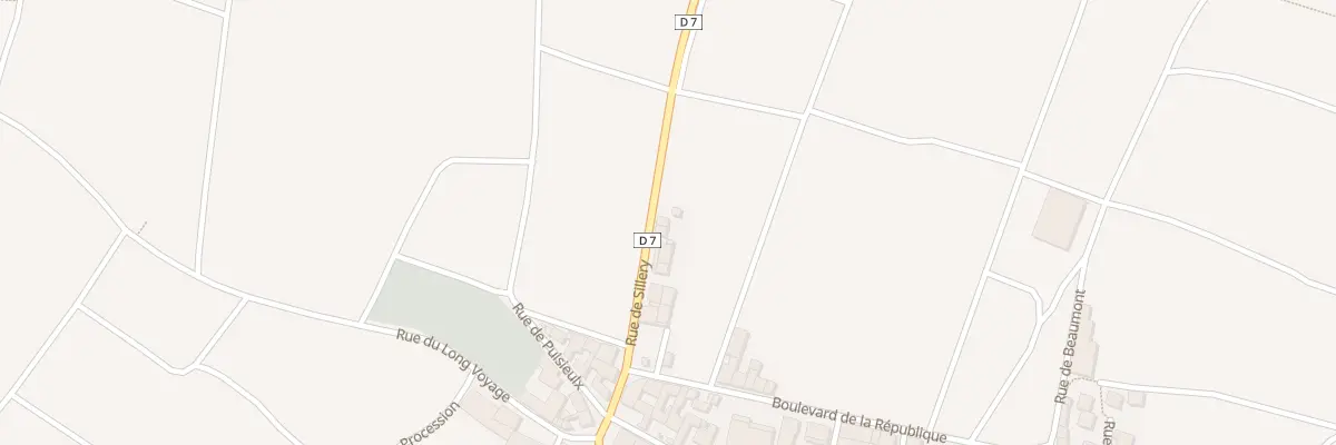 Plan du 8 Rue de Sillery à Verzenay