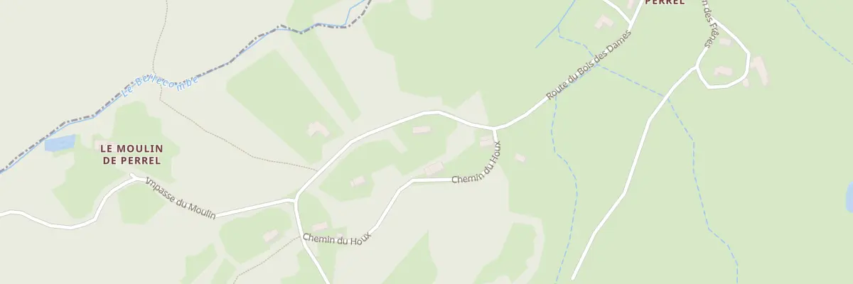 Plan du 685 Rte du Bois des Dames à Araules
