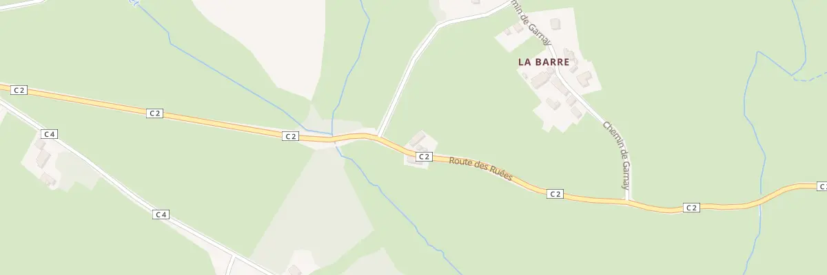 Plan du 5043 La Barre à Marly-sur-Arroux