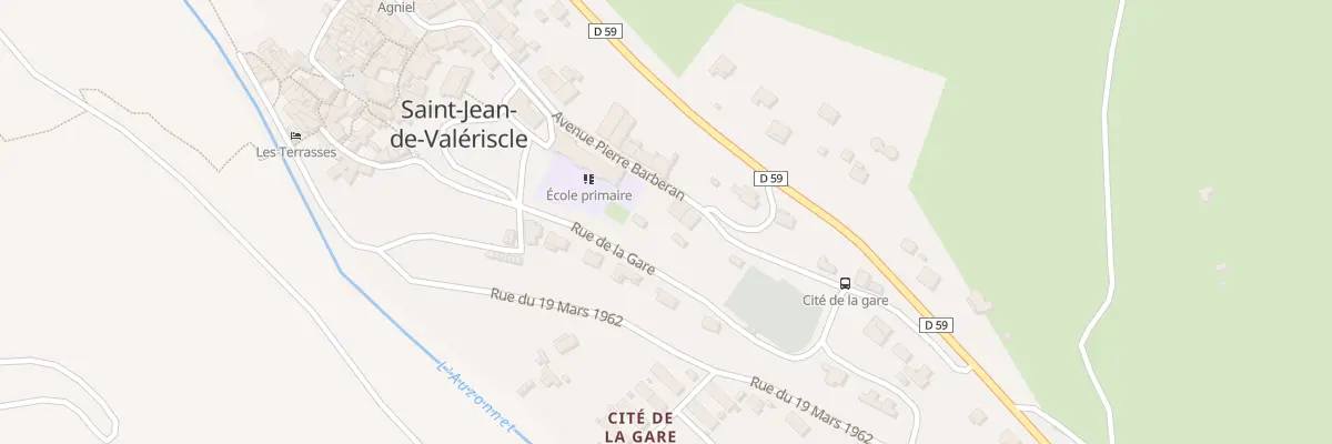 Plan du 6 Av Pierre Barberan à Saint-Jean-de-Valériscle