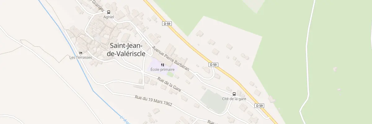 Plan du 17 Av Pierre Barberan à Saint-Jean-de-Valériscle