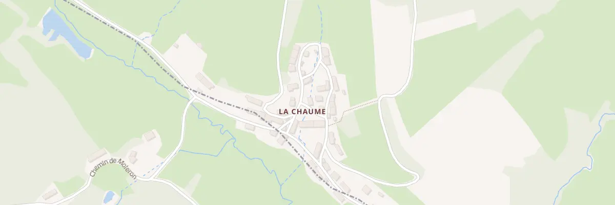 Plan du 24 La Chaume à Cussy-en-Morvan