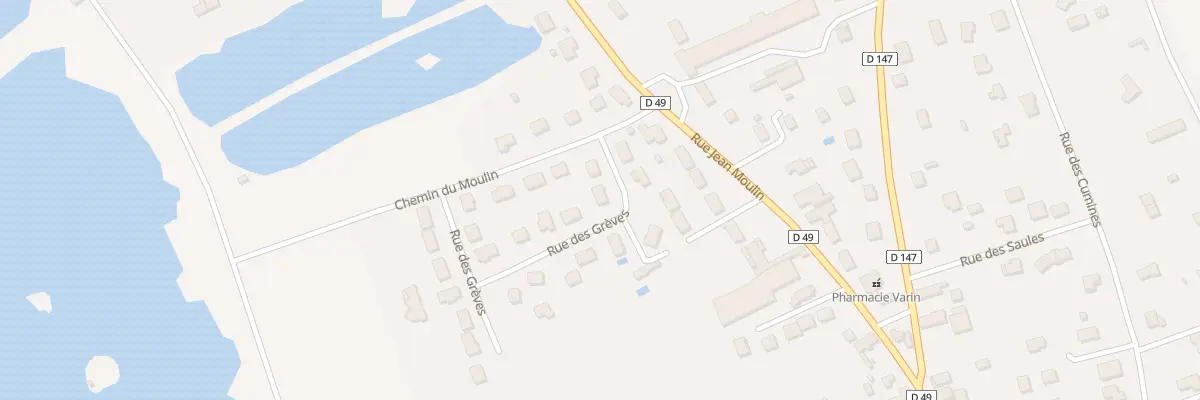 Plan du 3 Rue des Grèves à Verrières