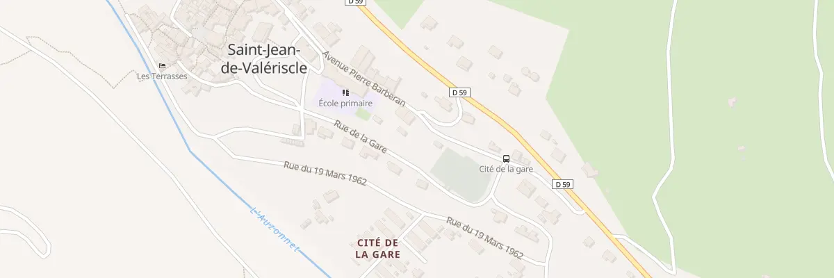 Plan du 8 Av Pierre Barberan à Saint-Jean-de-Valériscle