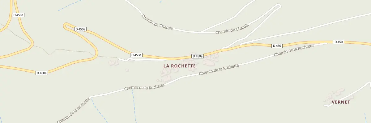 Plan du 5030 La Rochette à Saint-André-Lachamp
