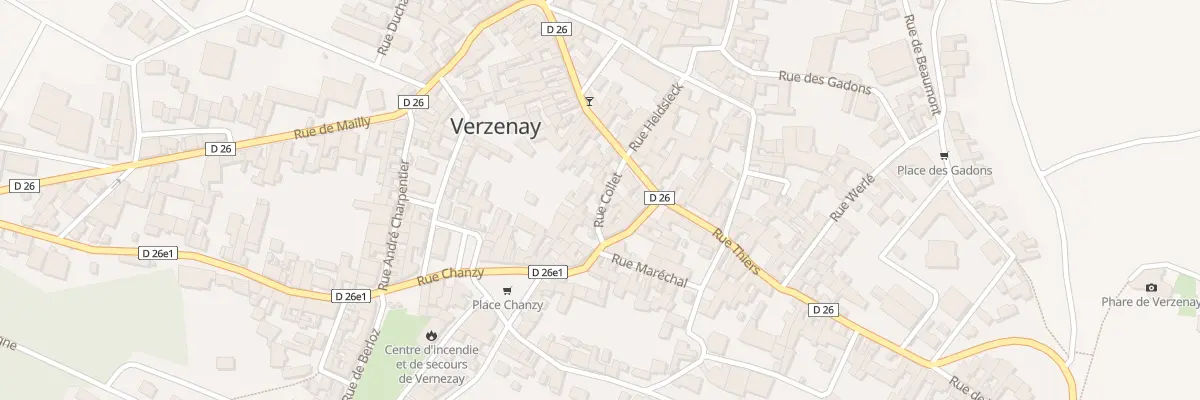 Plan du 4 Rue Collet à Verzenay