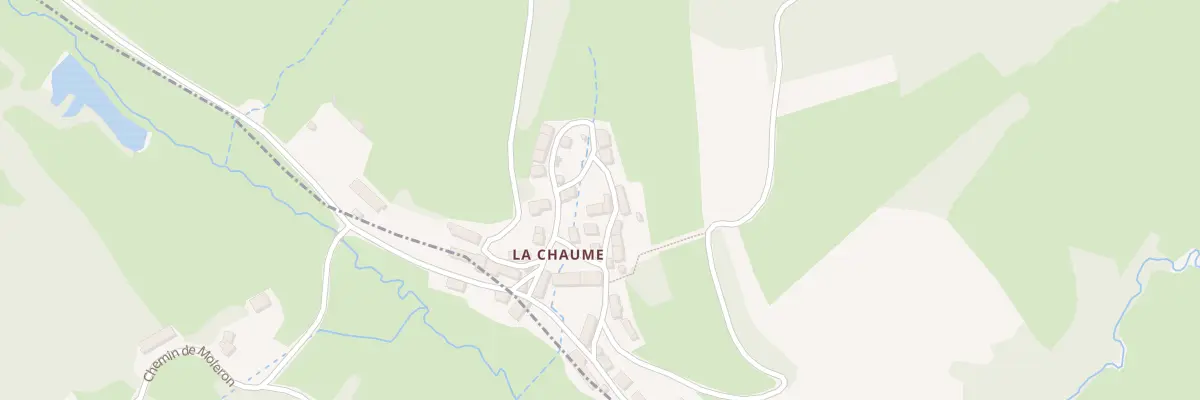 Plan du 15 La Chaume à Cussy-en-Morvan