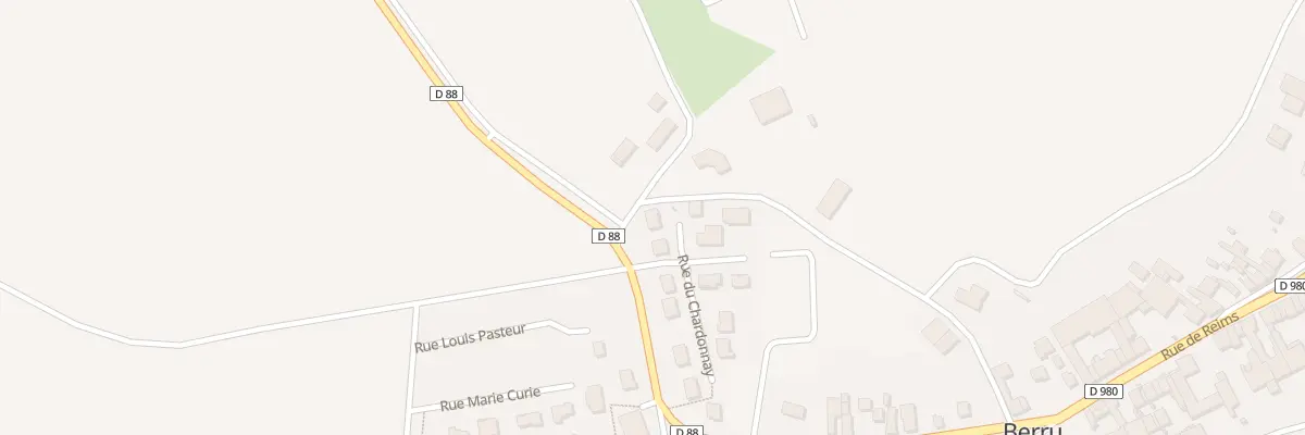 Plan du 15 Rue du Chardonnay à Berru