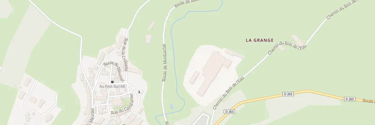 Plan du 5411 La Grange à Saint-Front