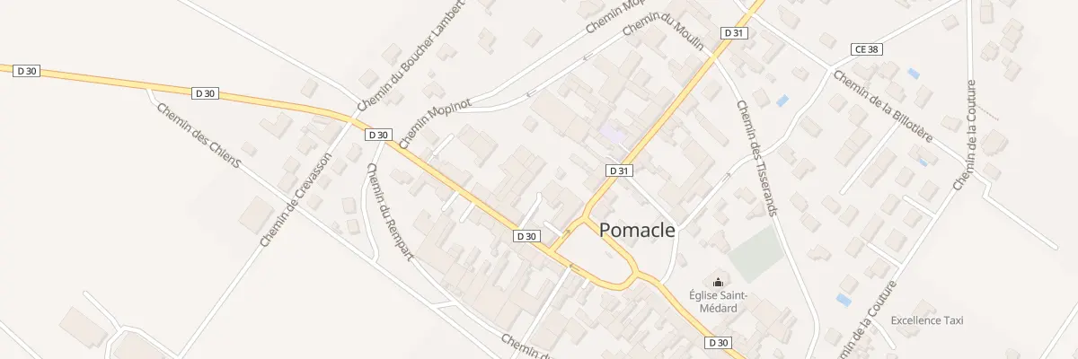 Plan du 2T Rue du Borniet à Pomacle