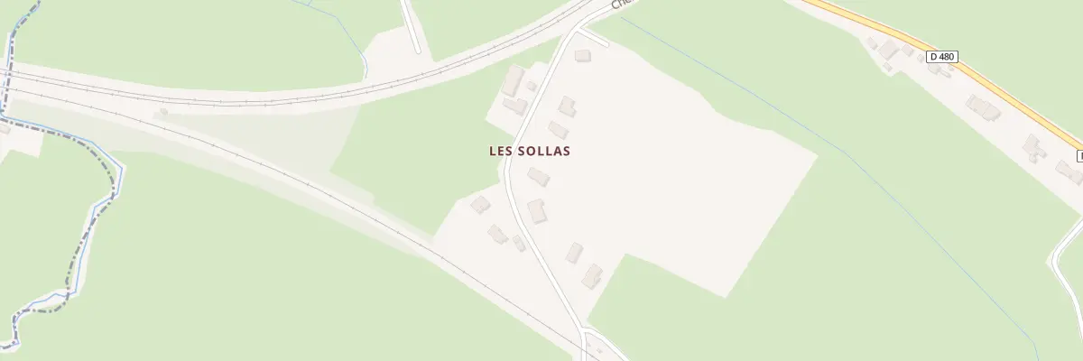 Plan du 5098 Les Sollas à Hautefond