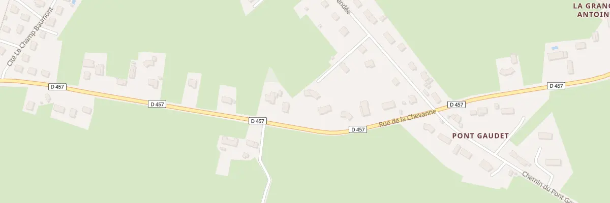 Plan du 56B Rue de la Vendée à Toulon-sur-Arroux