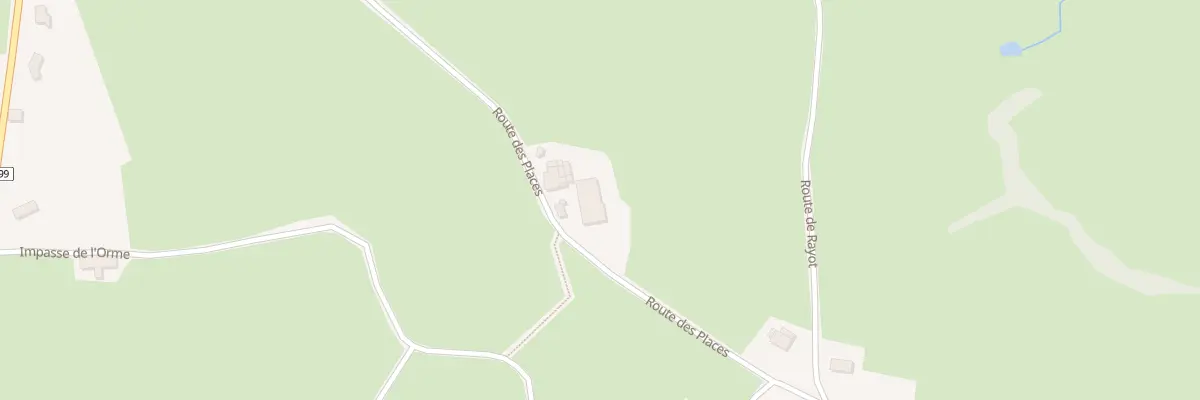 Plan du 5082 Les Places à Saint-Bonnet-de-Cray