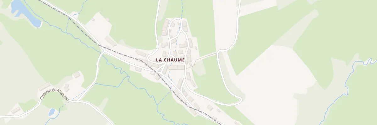 Plan du 10 La Chaume à Cussy-en-Morvan