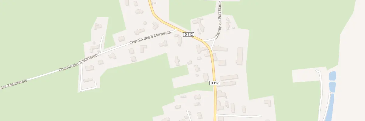 Plan du 97 Rte de St Georges de Baroille à Nervieux