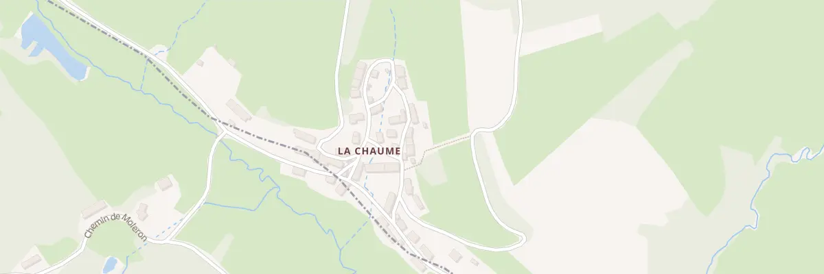 Plan du 12 La Chaume à Cussy-en-Morvan